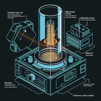 XHTF1025-S CPT Atomic Clock — main view