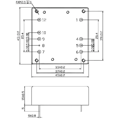 XHTF1040B CPT Atomic Clock — view 2