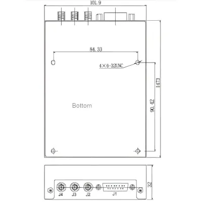 XHTF1012LN Low Phase Rubidium Atomic Clock — view 2