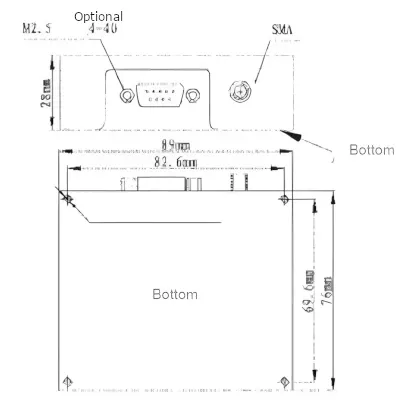 XHTF1021 Compact Rubidium Atomic Clock — view 2