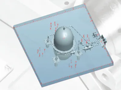 Small Satellite Positional Orbit Control Propulsion Module