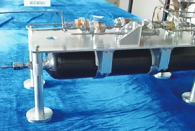 Tiny Ultra-High-Pressure Cold-Gas Propulsion System