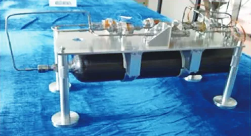 Tiny Ultra-High-Pressure Cold-Gas Propulsion System