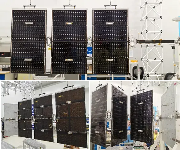 Rigid Solar Array for Spacecraft - High Stiffness & Fast Expansion — view 3